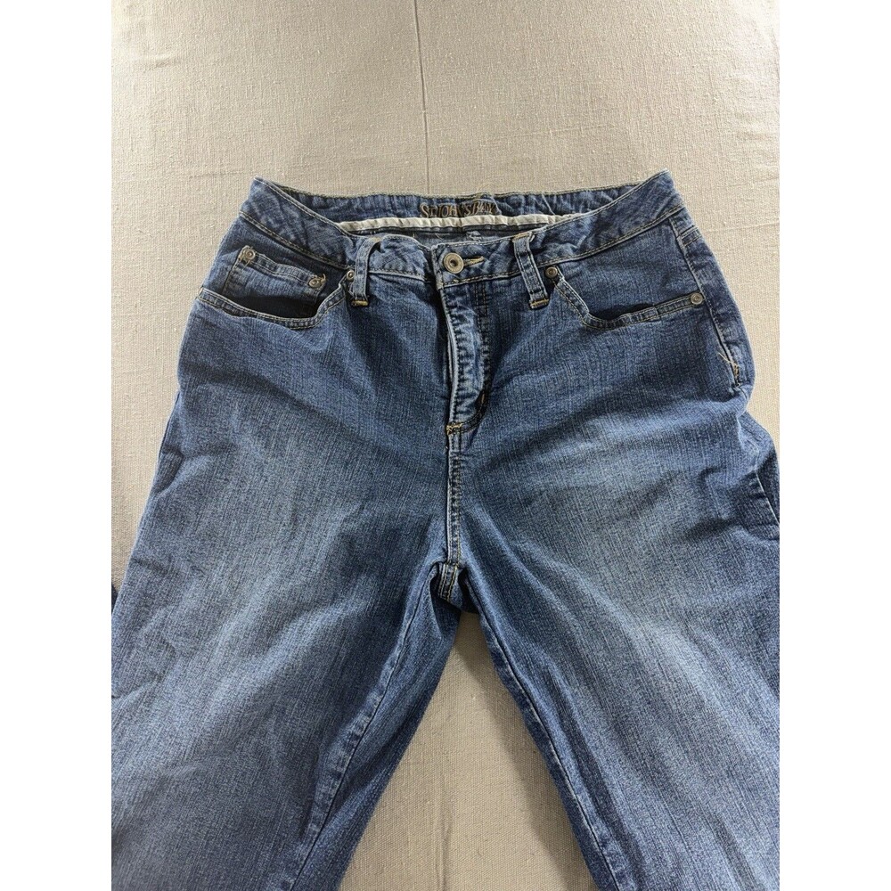 St. John's Bay "Secretly Slender" Boot Cut Jeans - Size 8S Short